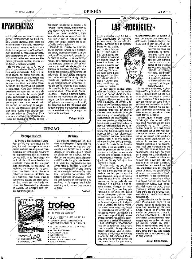 ABC MADRID 16-08-1991 página 15
