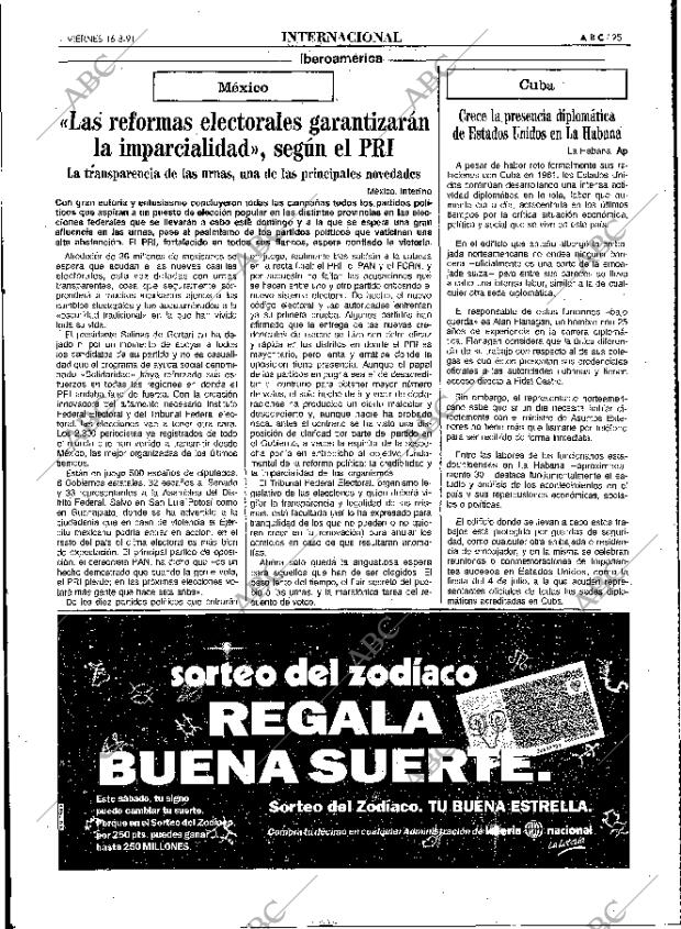 ABC MADRID 16-08-1991 página 25