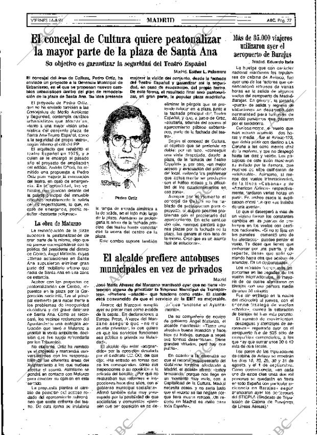 ABC MADRID 16-08-1991 página 27
