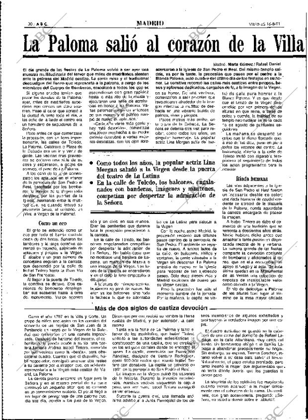 ABC MADRID 16-08-1991 página 30