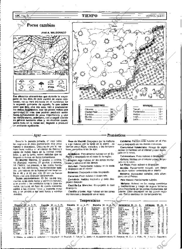 ABC MADRID 16-08-1991 página 34