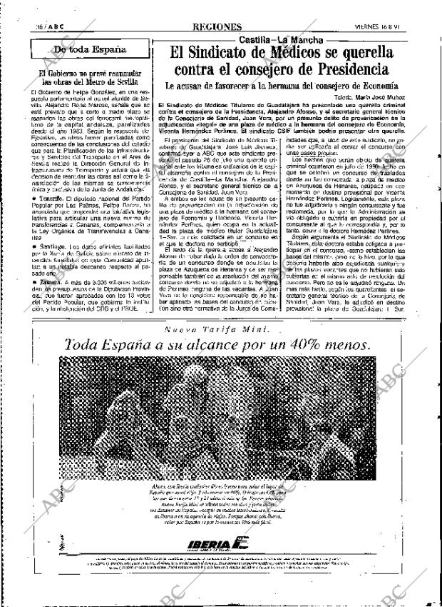ABC MADRID 16-08-1991 página 36