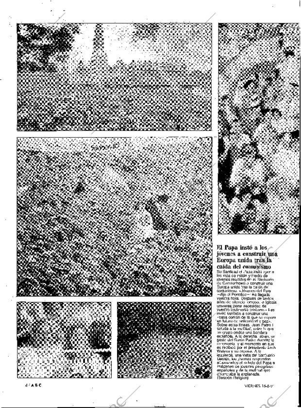 ABC MADRID 16-08-1991 página 4