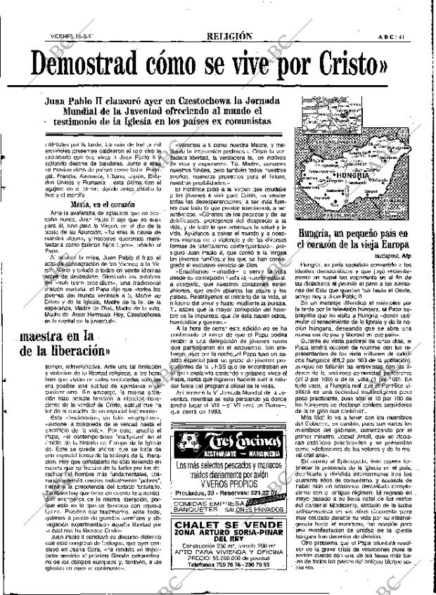 ABC MADRID 16-08-1991 página 41