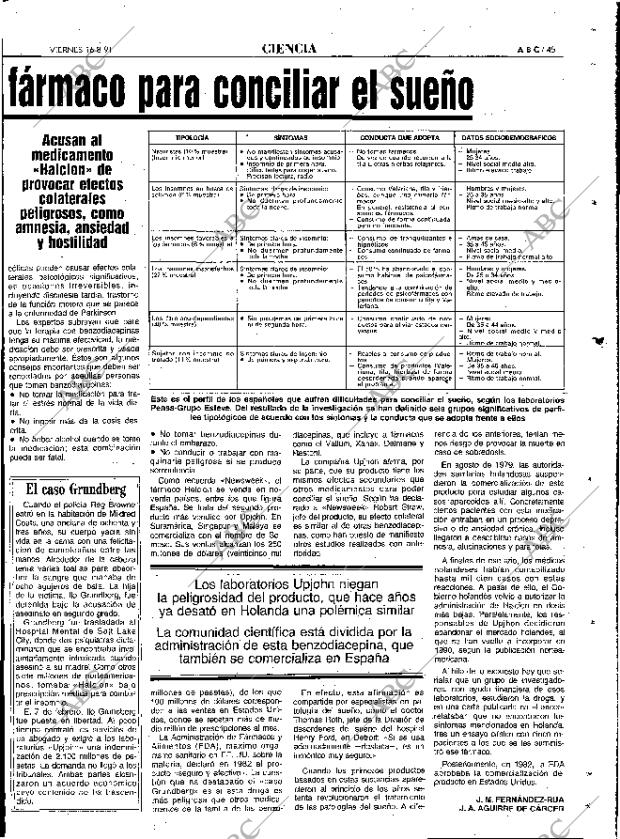 ABC MADRID 16-08-1991 página 45