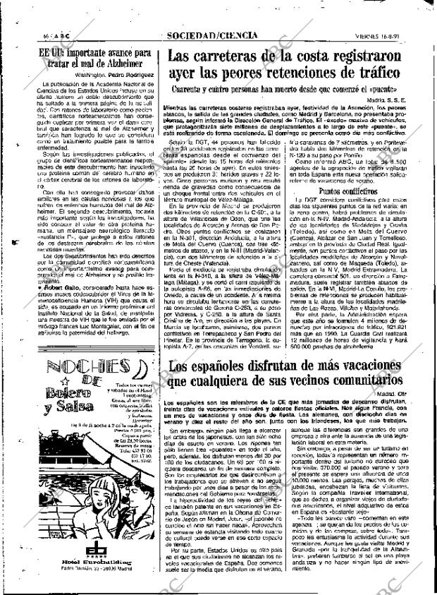 ABC MADRID 16-08-1991 página 46
