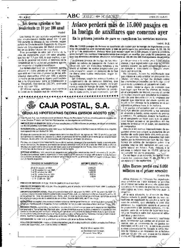 ABC MADRID 16-08-1991 página 48