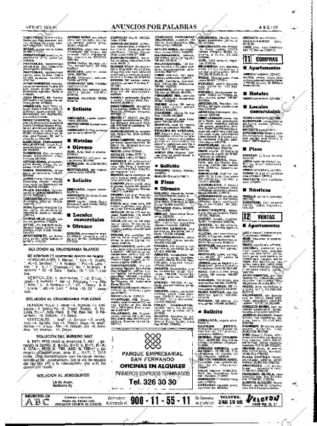 ABC MADRID 16-08-1991 página 69