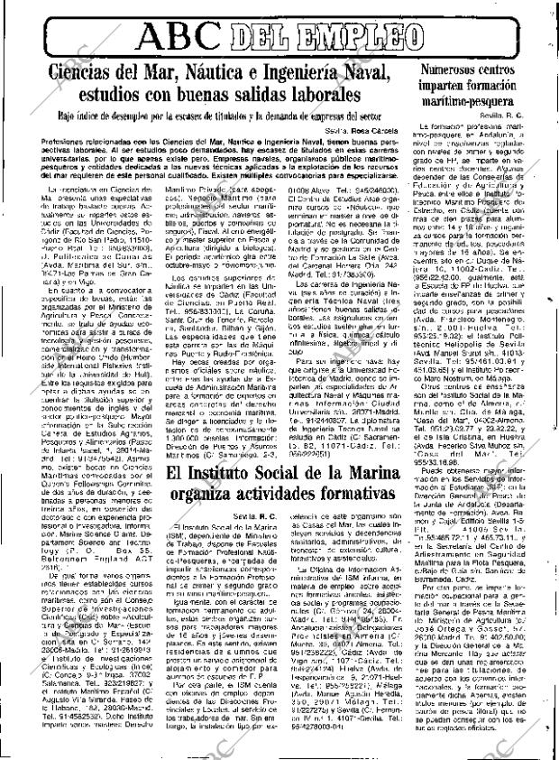 ABC SEVILLA 18-08-1991 página 51