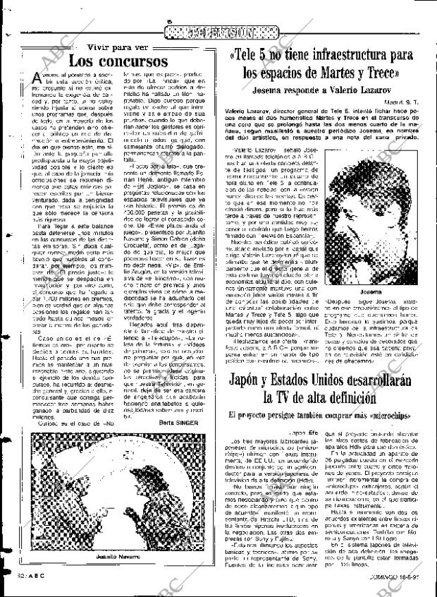 ABC SEVILLA 18-08-1991 página 92