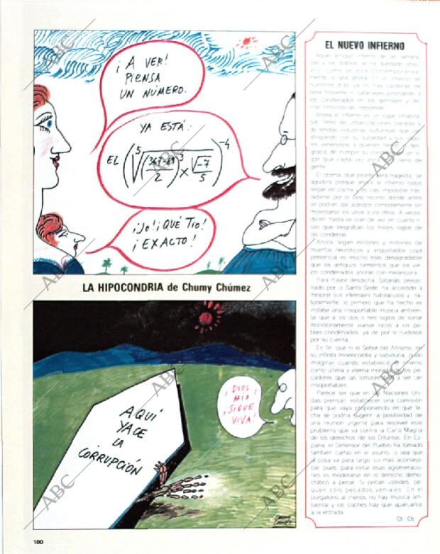 BLANCO Y NEGRO MADRID 18-08-1991 página 100