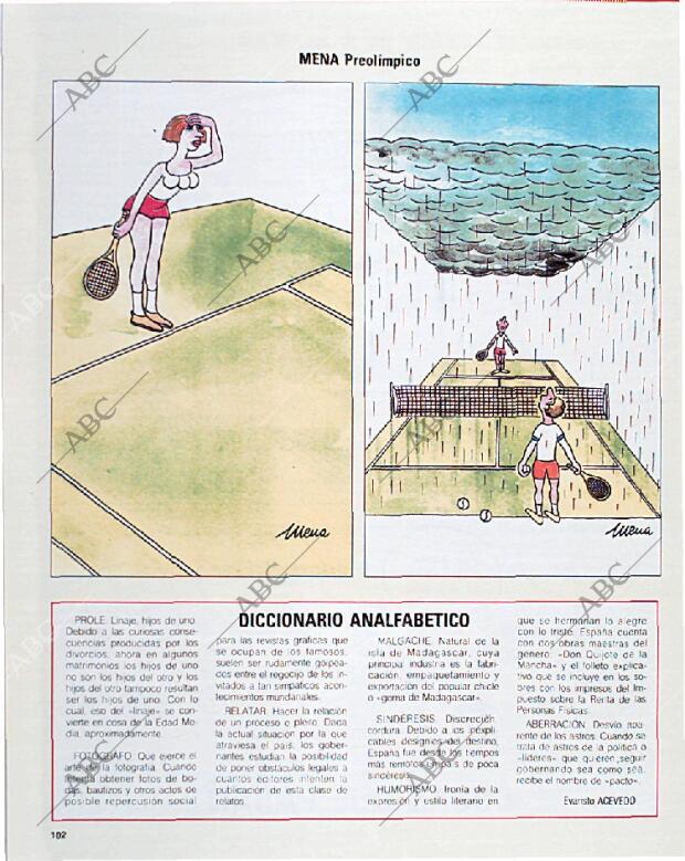 BLANCO Y NEGRO MADRID 18-08-1991 página 102