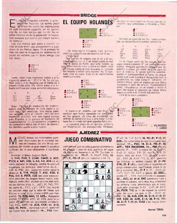 BLANCO Y NEGRO MADRID 18-08-1991 página 113