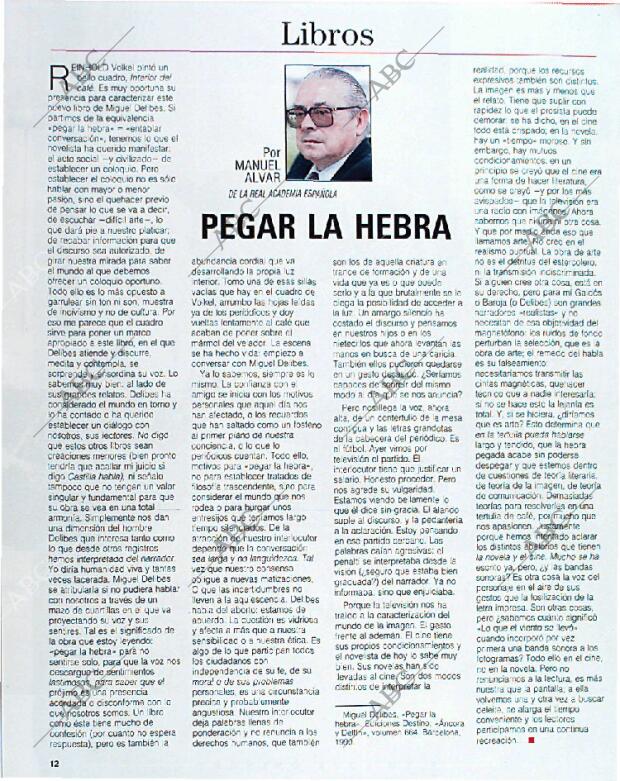 BLANCO Y NEGRO MADRID 18-08-1991 página 12