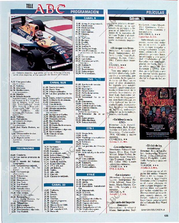 BLANCO Y NEGRO MADRID 18-08-1991 página 125