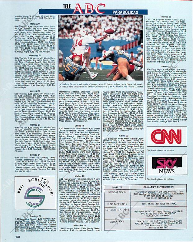 BLANCO Y NEGRO MADRID 18-08-1991 página 128