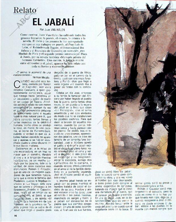 BLANCO Y NEGRO MADRID 18-08-1991 página 16