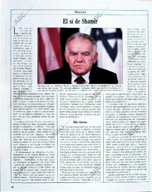 BLANCO Y NEGRO MADRID 18-08-1991 página 22