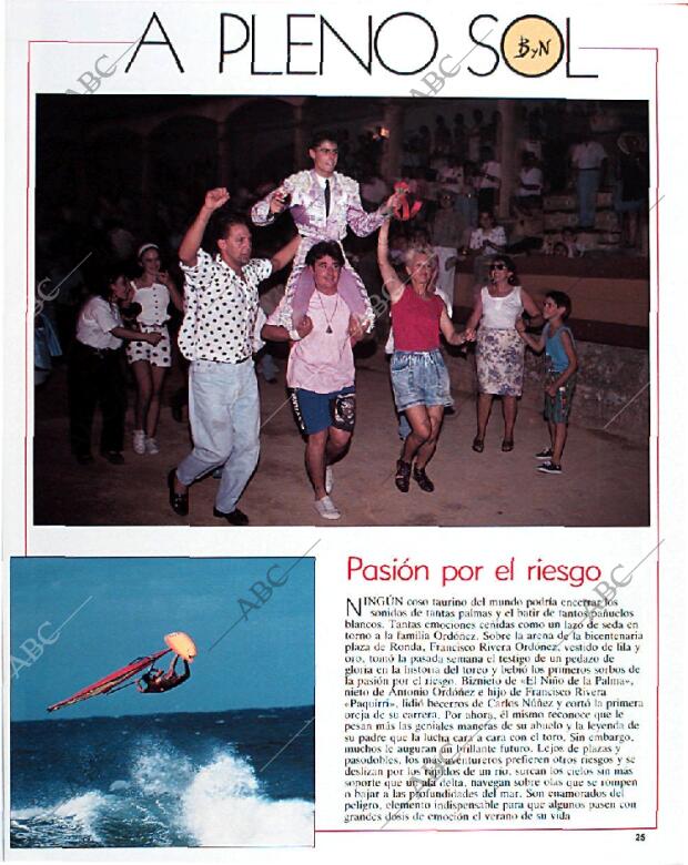 BLANCO Y NEGRO MADRID 18-08-1991 página 25