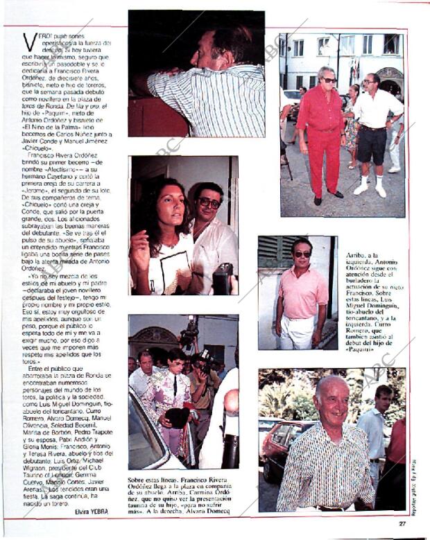 BLANCO Y NEGRO MADRID 18-08-1991 página 27