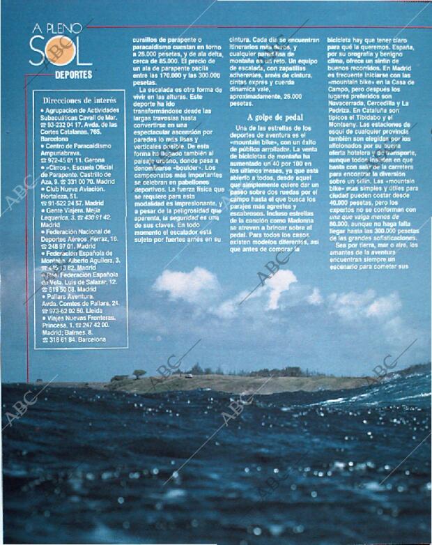 BLANCO Y NEGRO MADRID 18-08-1991 página 32