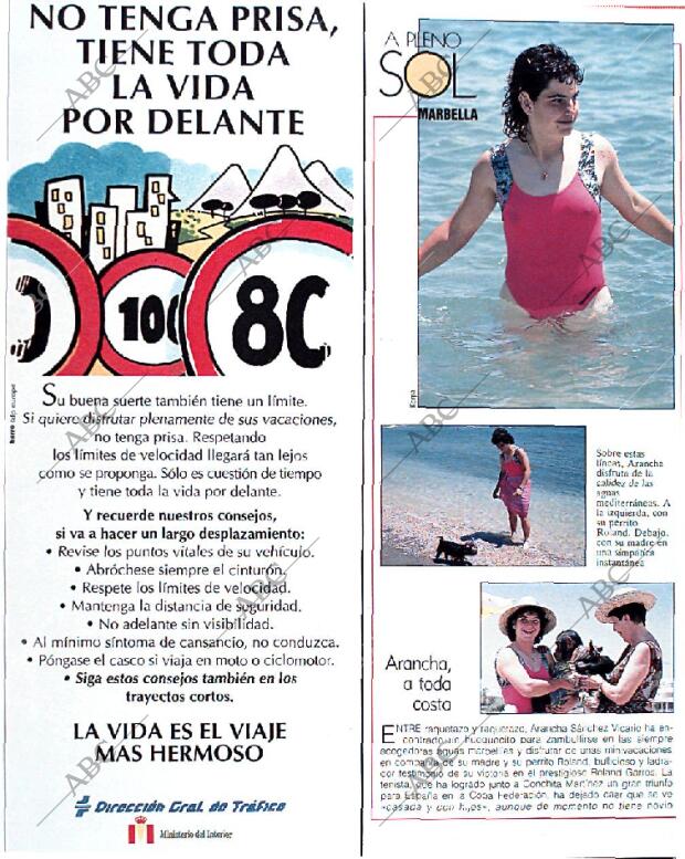 BLANCO Y NEGRO MADRID 18-08-1991 página 40