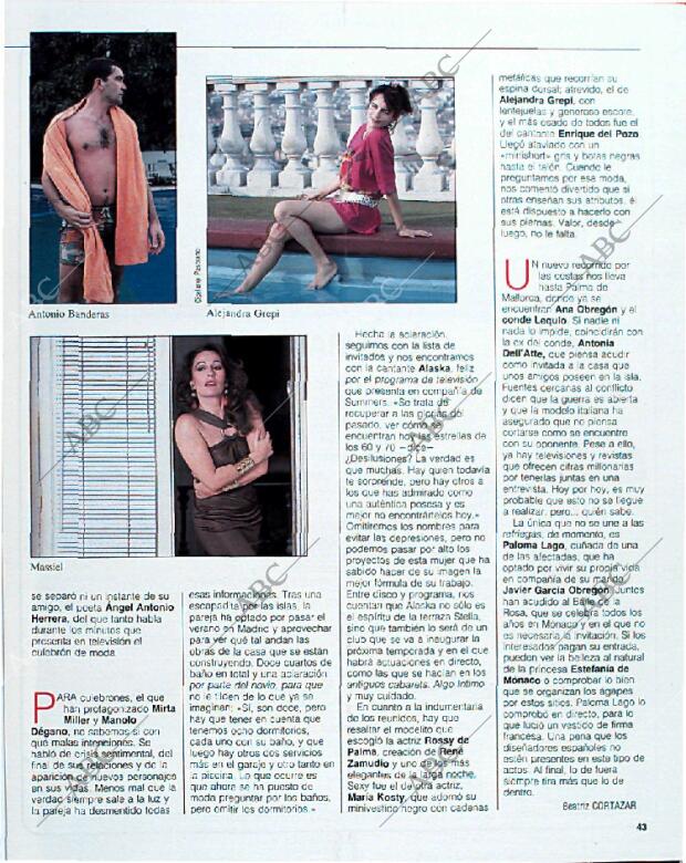 BLANCO Y NEGRO MADRID 18-08-1991 página 43