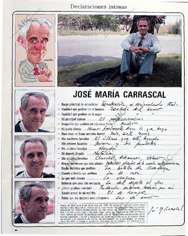 BLANCO Y NEGRO MADRID 18-08-1991 página 44