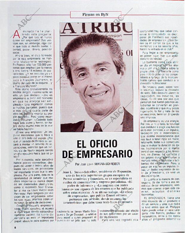 BLANCO Y NEGRO MADRID 18-08-1991 página 6