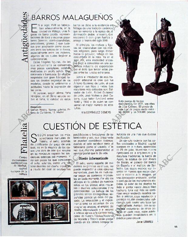 BLANCO Y NEGRO MADRID 18-08-1991 página 95