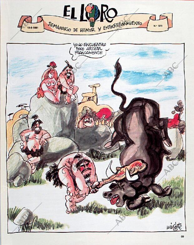 BLANCO Y NEGRO MADRID 18-08-1991 página 99