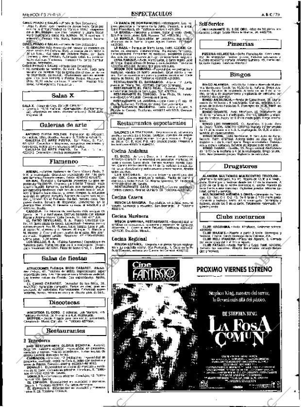 ABC SEVILLA 21-08-1991 página 79