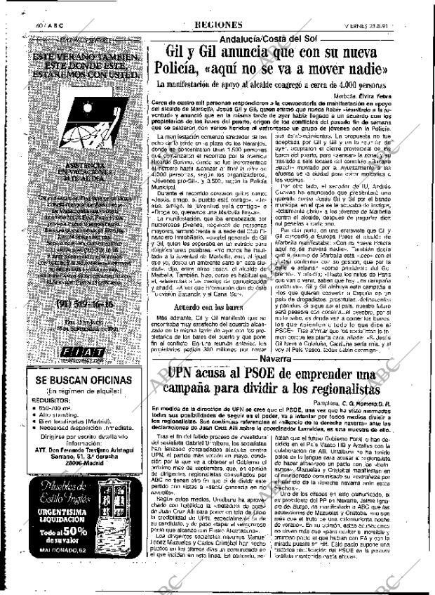 ABC MADRID 23-08-1991 página 60