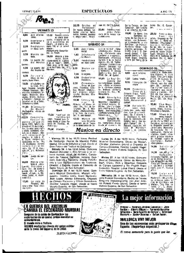 ABC MADRID 23-08-1991 página 75