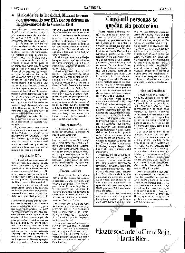 ABC SEVILLA 26-08-1991 página 21