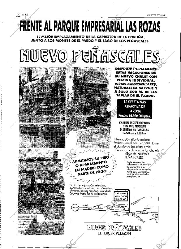 ABC MADRID 27-08-1991 página 30