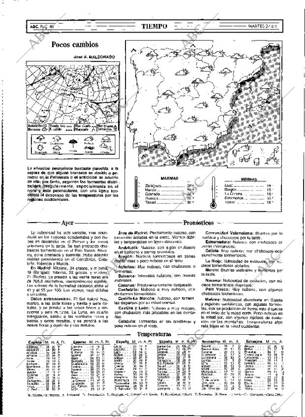 ABC MADRID 27-08-1991 página 40