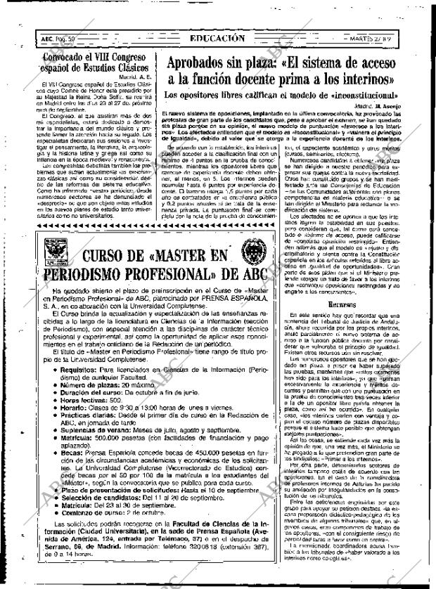 ABC MADRID 27-08-1991 página 50