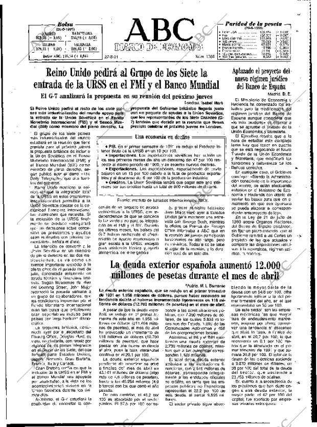 ABC MADRID 27-08-1991 página 51