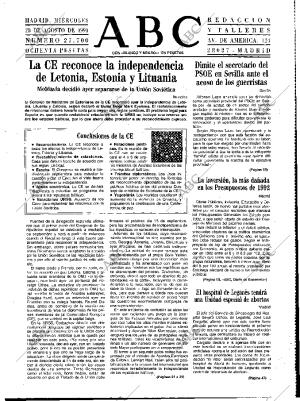 ABC MADRID 28-08-1991 página 11