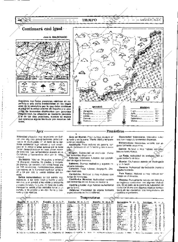 ABC MADRID 28-08-1991 página 40