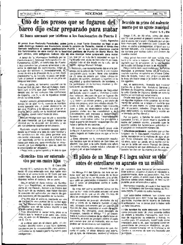 ABC MADRID 28-08-1991 página 51