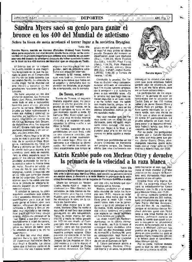 ABC MADRID 28-08-1991 página 67