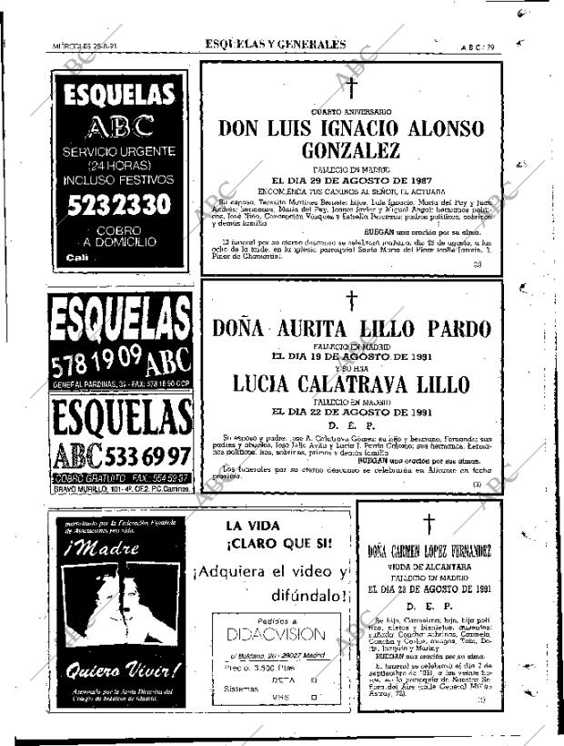 ABC MADRID 28-08-1991 página 79