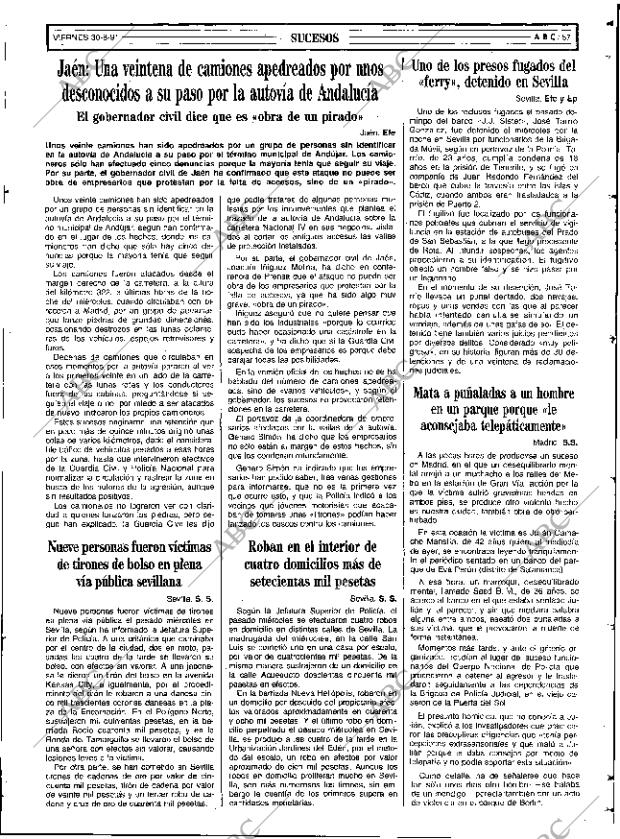 ABC SEVILLA 30-08-1991 página 57