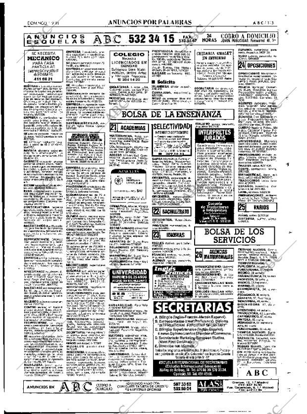 ABC MADRID 01-09-1991 página 113