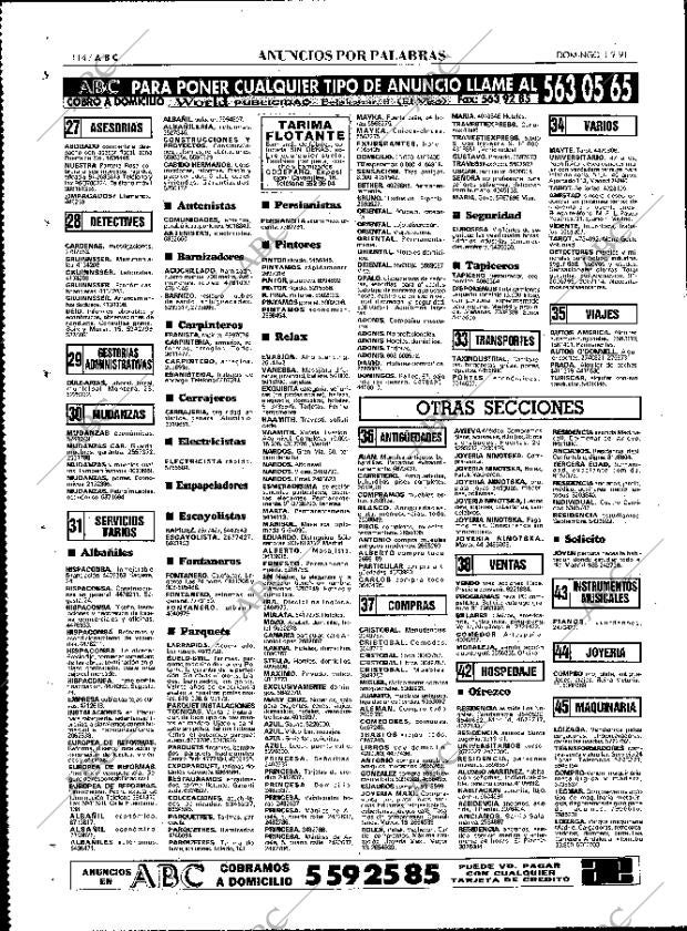 ABC MADRID 01-09-1991 página 114