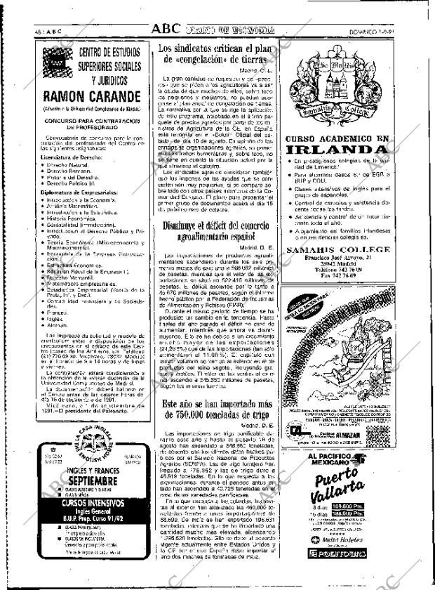 ABC MADRID 01-09-1991 página 48