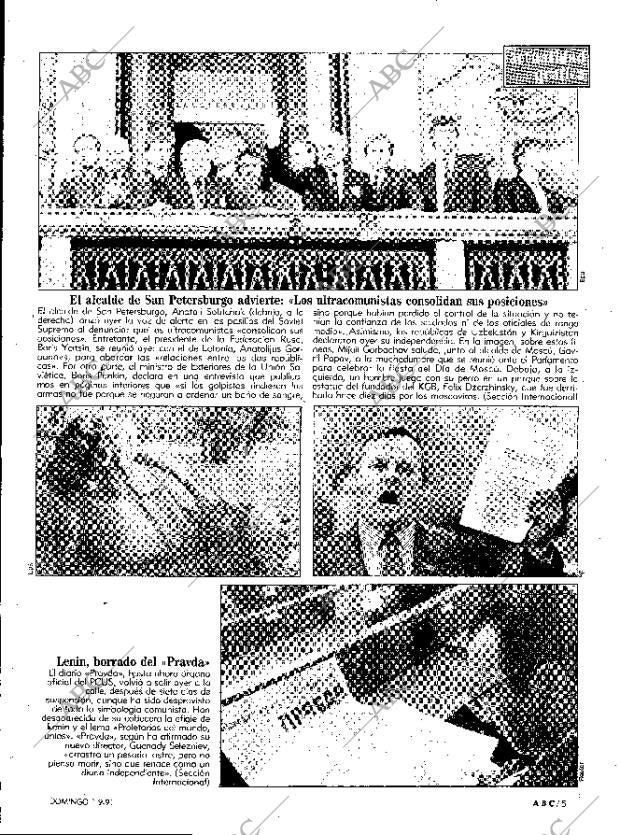 ABC MADRID 01-09-1991 página 5