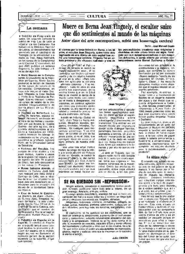 ABC MADRID 01-09-1991 página 77